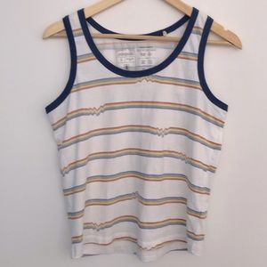 Patagonia Ridge Rise Strip Repeat tank top size small